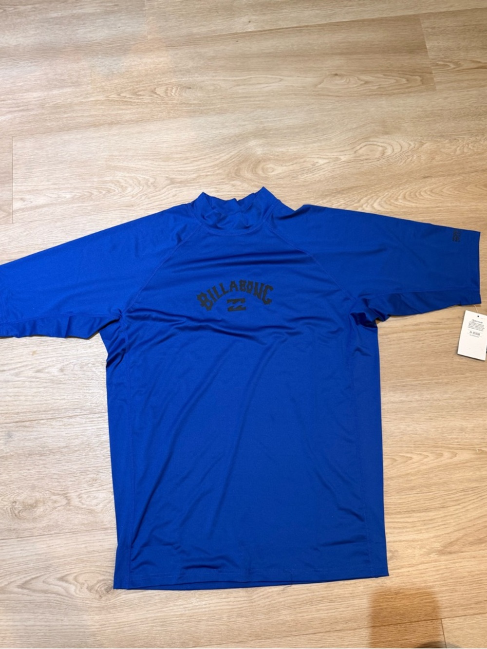 Billabong Arch Performance Fit SS Rash Guard - Blue - New Size XXL UVSurf